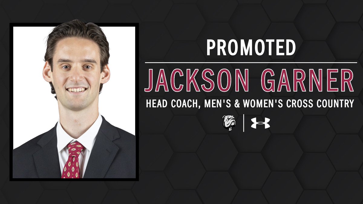 DeanAthletics's tweet image. The Dean College Department of Athletics & Recreation is excited to announce the promotion of Jackson Garner to Head Men’s & Women’s Cross Country Coach! 🐾
#BulldogNation #DeanBulldogs