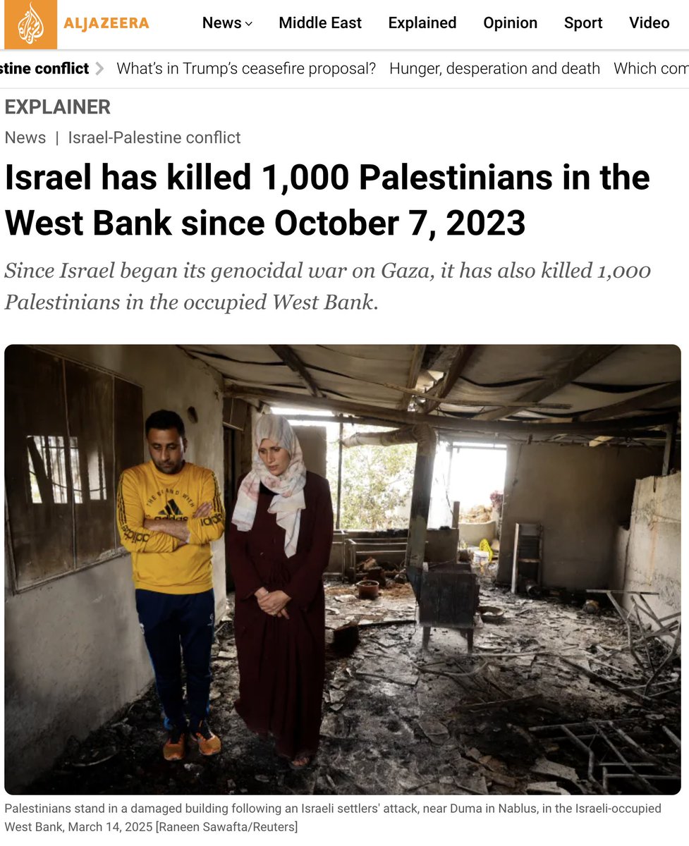 Long before #October7 2023, #IDF was intentionally killing children in the West Bank, where there was no #Hamas.

In 2014, 300 #holocaust survivors accused IDF of committing #genocide in #Gaza after they killed 2,000+.

Since #October7 2023, #Israel has murdered 1,000+  children