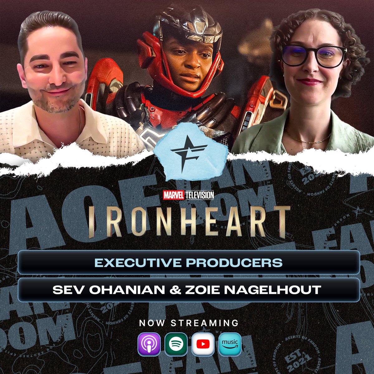 Agents of Fandom (@agentsfandom) on Twitter photo Was The Hood always going to be the villain in #Ironheart? Was the plan for the series always Tech vs. Magic?
youtu.be/30WieKSoV5U?si…
<a href="/LuminousDagger/">Christopher Rates It 🦦</a> sat down with ‘IRONHEART’ Executive Producers Sev Ohanian and Zoie Nagelhout to talk about THAT cliffhanger and much more! Was The Hood always going to be the villain in #Ironheart? Was the plan for the series always Tech vs. Magic?
youtu.be/30WieKSoV5U?si…
<a href="/LuminousDagger/">Christopher Rates It 🦦</a> sat down with ‘IRONHEART’ Executive Producers Sev Ohanian and Zoie Nagelhout to talk about THAT cliffhanger and much more!