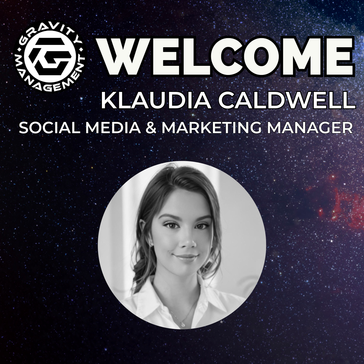 ICYMI: We’ve added firepower to the team.🔥

Please join us in welcoming Klaudia Caldwell as Gravity’s new Social Media &amp; Marketing Manager.

With over 10 years of experience across top-tier sports and media brands. She’s now leading all things content and social at Gravity. 💪