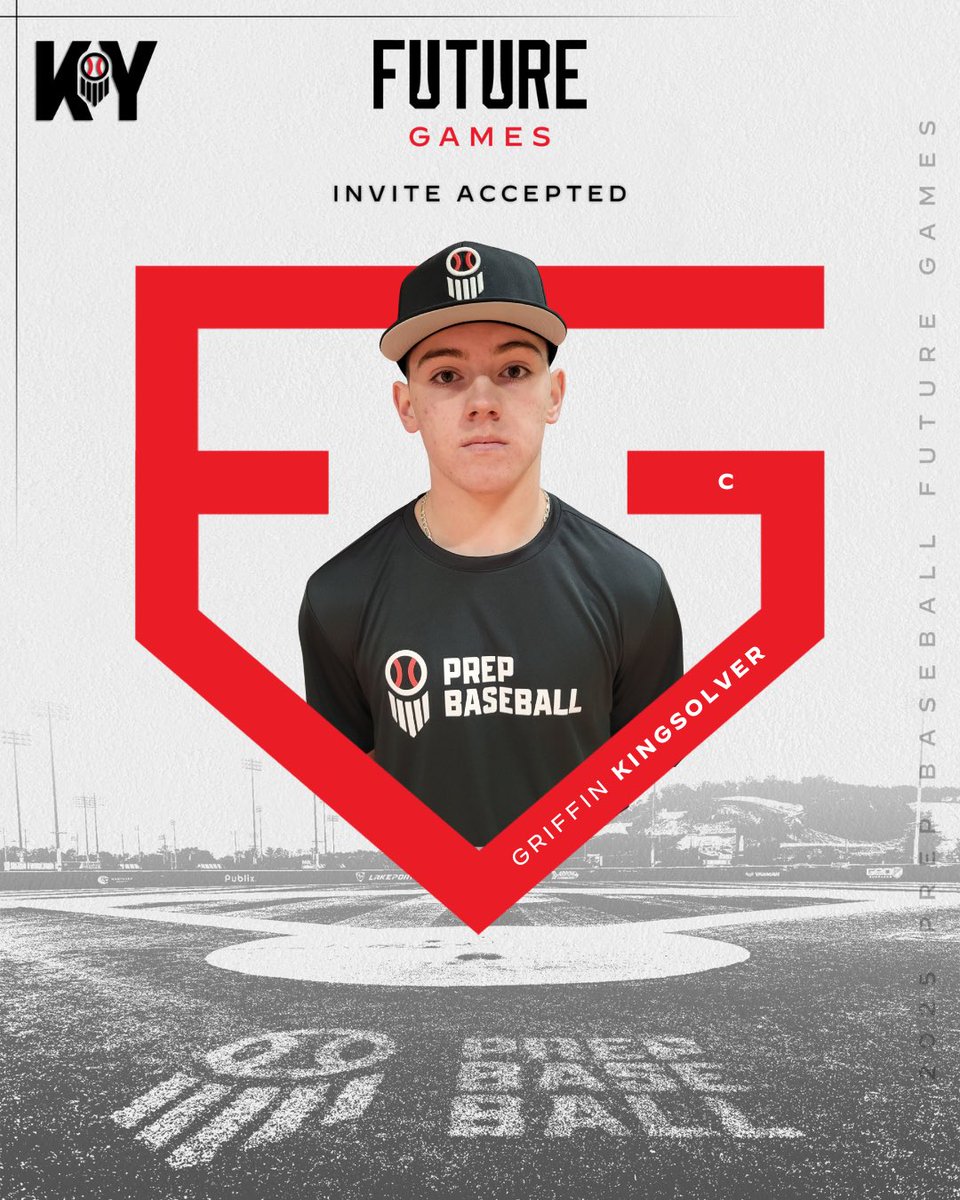 🚨 FUTURE GAMES - INVITE ACCEPTED 🚨

Welcome '27 Griffin Kingsolver (<a href="/SpencerCoBSBL/">Spencer County Baseball</a>) to #TeamKY for the 2025 Prep Baseball Future Games! 🙌

👤 &gt;&gt; loom.ly/4KSfrS8 || <a href="/GKingsolver11/">Griffin Kingsolver</a> 

#PBFG25 || <a href="/prepbaseball/">Prep Baseball</a>
