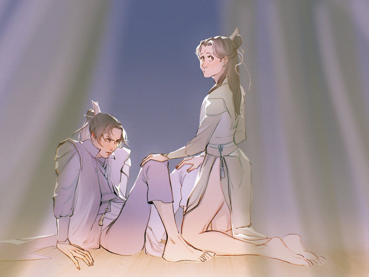 They’re busy 
#svsss #scumvillainselfsavingsystem #shenqingqiu #liuqingge #LiuShen