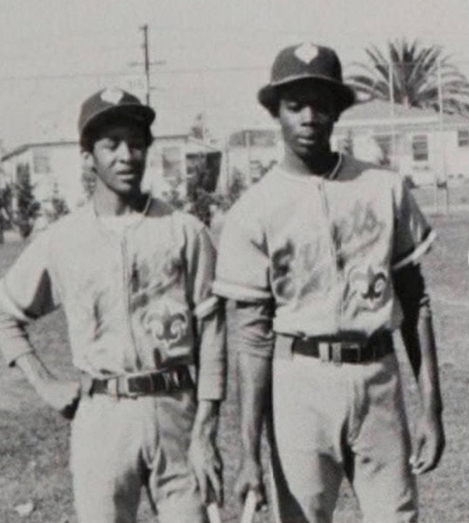 Ozzie Smith and Eddie Murray as high school teammates.