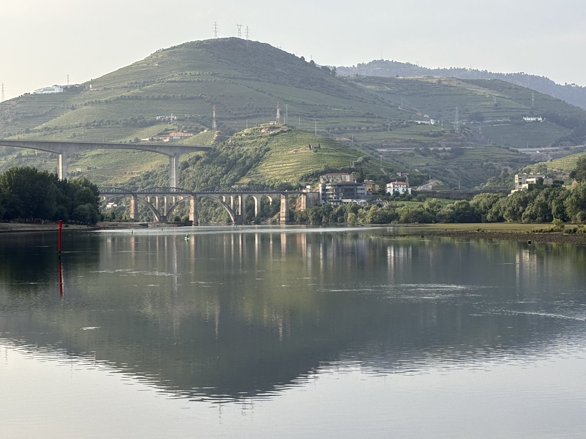 StuartRender's tweet image. 'A Taste of River Cruising'
Day 7 on the Douro.
A cruise back to Porto to visit the Ferreira Port Wine Cellar in Gaia on the opposite bank to Porto. This evening, the Chef's Signature Dinner. A very enjoyable week with spectacular weather and scenery.
@RivieraTravelUK 
@AGTOUK