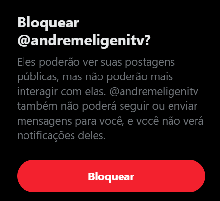 Por via das dúvidas eu já dei block aqui....