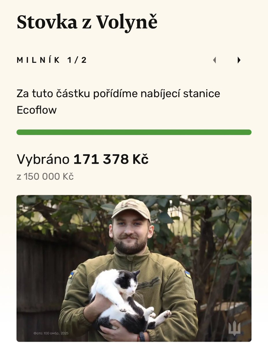 sillydogs_cz's tweet photo. Přátelé, víme, že je pondělí — a právě proto pro vás máme dobrou zprávu 😌 Podařilo se nám uzavřít milník na Doniu a díky vaší pomoci budeme moci Stovce pořídit EcoFlow. Naše práce ovšem nekončí — naším dalším společným úkolem je pořízení dodávky. Děkujeme všem, kteří pomáhají❤️ https://t.co/ZrSFwpAmJ2