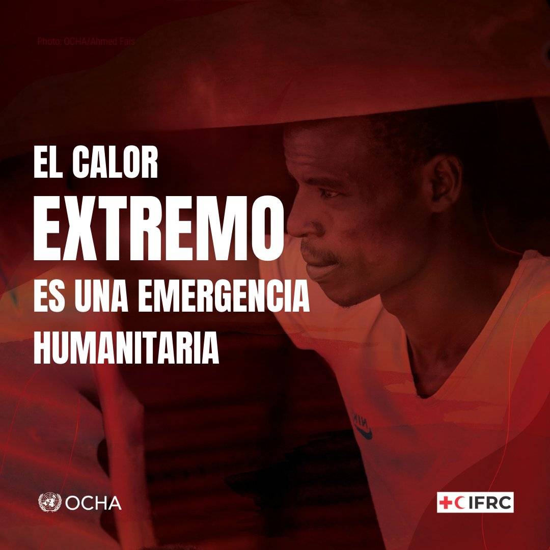 ONU Noticias México (@cinumexico) on Twitter photo Debido a la crisis climática, las olas de calor son cada vez
⚠️ más frecuentes
⚠️ más intensas
⚠️ más largas
⚠️ más letales
El calor extremo es una emergencia humanitaria.
La lucha contra la crisis climática es una cuestión humanitaria.
vía <a href="/UNOCHA/">UN Humanitarian</a> Debido a la crisis climática, las olas de calor son cada vez
⚠️ más frecuentes
⚠️ más intensas
⚠️ más largas
⚠️ más letales
El calor extremo es una emergencia humanitaria.
La lucha contra la crisis climática es una cuestión humanitaria.
vía <a href="/UNOCHA/">UN Humanitarian</a>