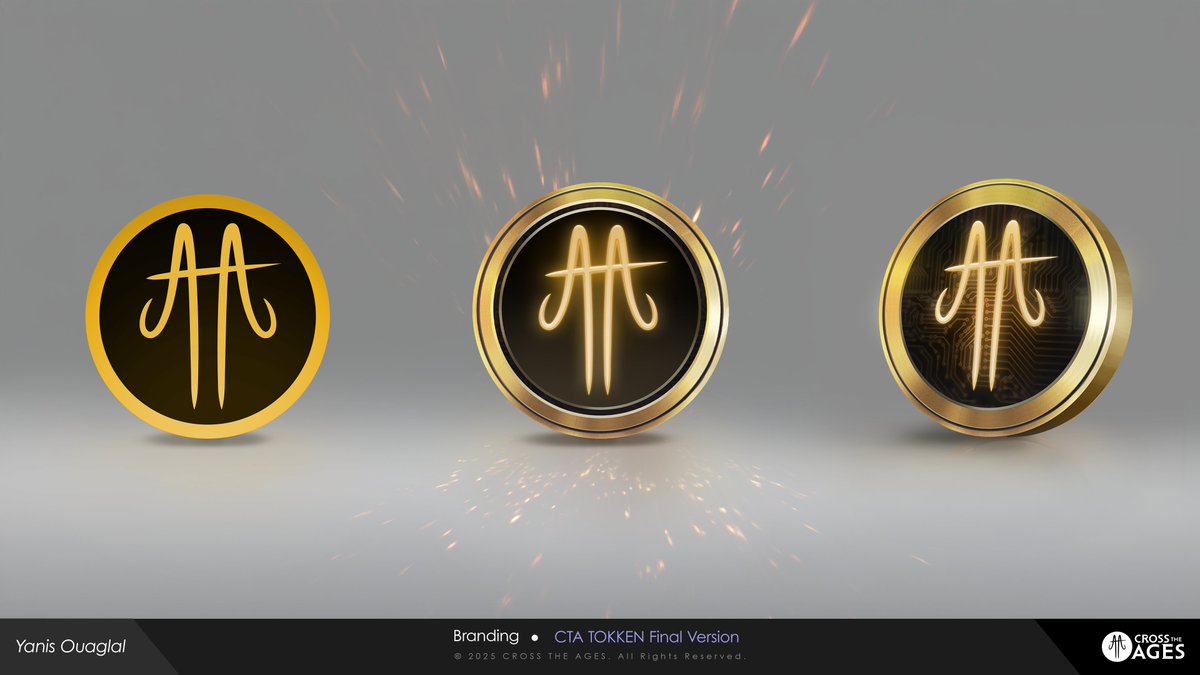 YOuaglal's tweet image. Voici la suite des assets liés aux currencies dans @CrossTheAges , avec un focus tout particulier sur le CTA Tokken, l’emblème principal de l’univers économique du jeu.

#CrossTheAges #CTA #CurrencyDesign #DigitalToken #FantasyUI
