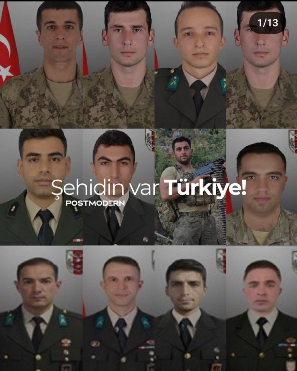 Pençe-Kilit Harekâtı’nda şehit olan 12 kahraman evladımıza Allah’tan rahmet, kederli ailelerine sabır, milletimize başsağlığı diliyorum.

Ruhları şad, mekanları cennet olsun.

#MilliYasİlanEdilsin