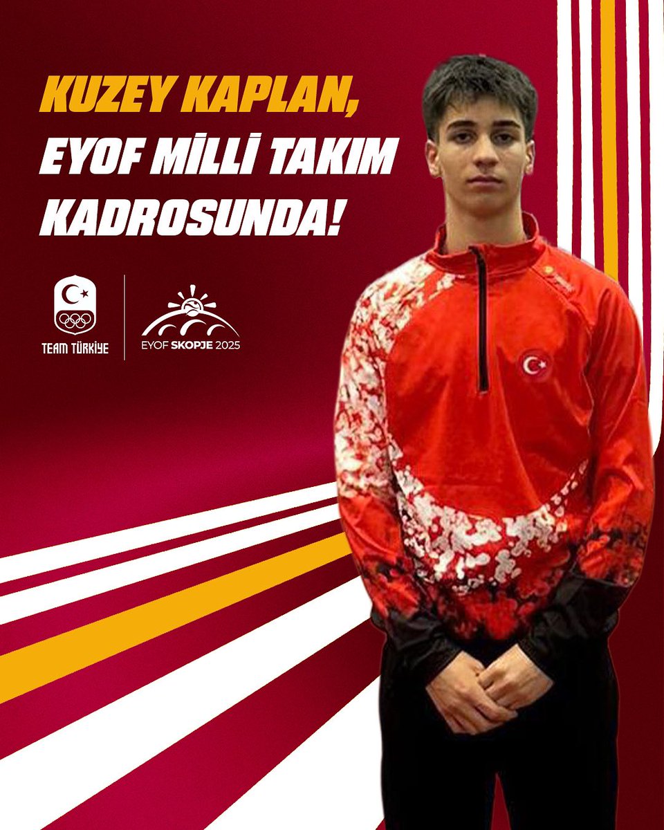 🇹🇷 Kuzey Kaplan, EYOF Milli Takım Kadrosunda! 👏

🔗 galatasaray.org/haber/amator-s…