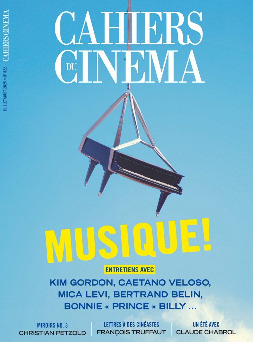 caetanoveloso's tweet image. Já está disponível uma entrevista exclusiva para a 822ª edição da revista francesa #CahiersDuCinema, a mais influente e importante revista de cinema do mundo. 🎥📖
“Desde menino eu me encantava com o cinema. Em minha cidade natal, Santo Amaro, eu tinha ido algumas vezes ao…