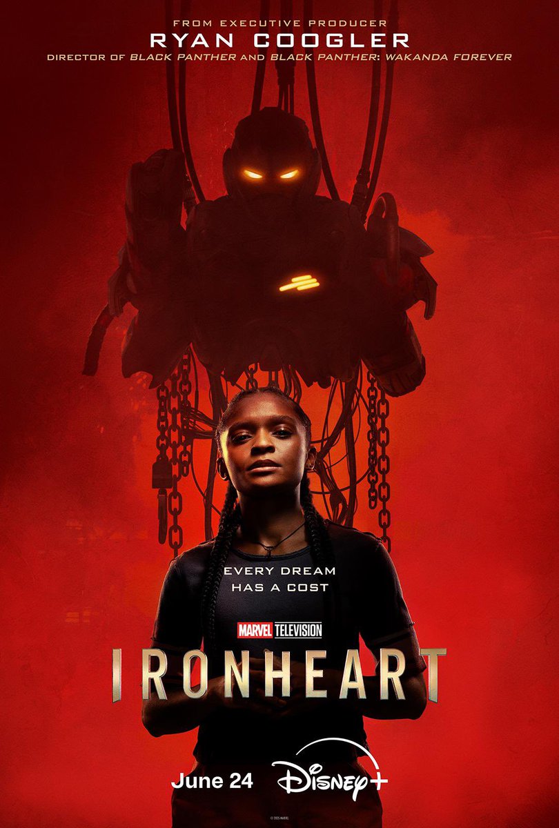 Finished Iron Heart last night &amp; here are my thoughts. I think the show starts off shaky, but ultimately sticks it landing. The actors are fine, but the writing was inconsistent in the first 3 episodes. I would say for every good moment there’s a meh moment to match it.

That