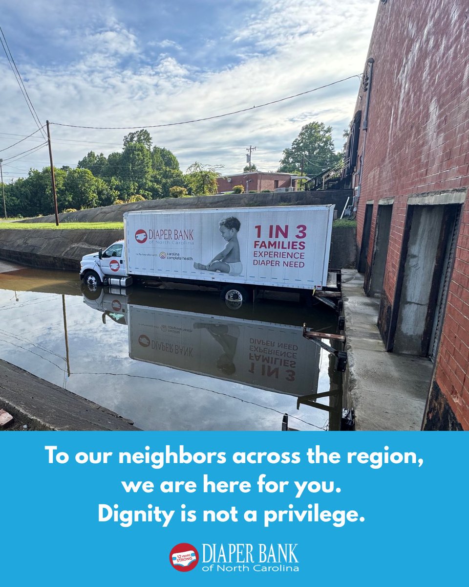 Diaper Bank of NC (@diaperbanknc) on Twitter photo DBNC has been coordinating with <a href="/ncvoad/">NC VOAD</a> and local emergency management teams across the region to assess the needs of our communities. Here's how you can help:
Volunteer: ncdiaperbank.org/volunteer
Donate: ncdiaperbank.networkforgood.com/projects/58385…
#TropicalStormChantal #NCWeather #Chantal DBNC has been coordinating with <a href="/ncvoad/">NC VOAD</a> and local emergency management teams across the region to assess the needs of our communities. Here's how you can help:
Volunteer: ncdiaperbank.org/volunteer
Donate: ncdiaperbank.networkforgood.com/projects/58385…
#TropicalStormChantal #NCWeather #Chantal