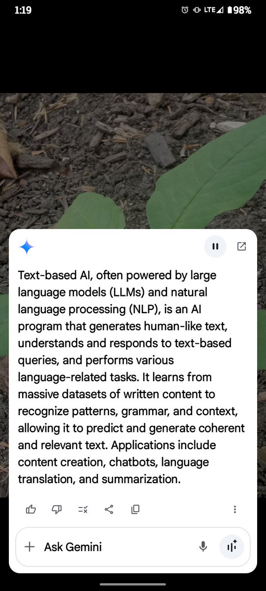 SShipley2021's tweet photo. When your AI won't do anything, and is evasive about its own description 🤨😒🤷 https://t.co/BxDlaR4ULp