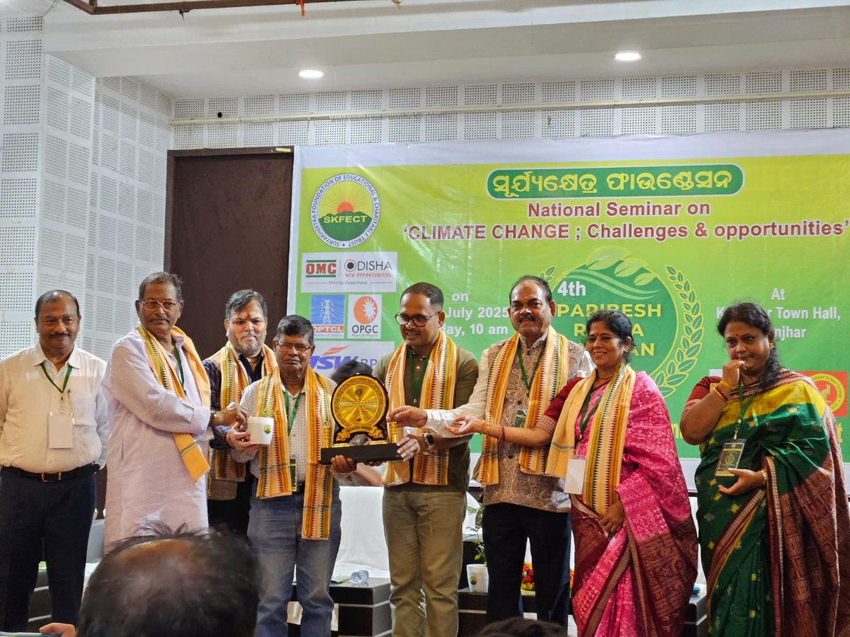 Divisional Forest Officer, Keonjhar (T) (@dfokeonjhar) on Twitter photo тАЬclimate change:challenges and opportunities тАЬ a seminar and Parivesh samman Awards 2024 at Town Hall keonjhar. A discourse for acheiving sustainable development. An apt location for the seminar.
<a href="/CMO_Odisha/">CMO Odisha</a> <a href="/ForestDeptt/">Odisha Forest, Env. and Climate Change Department</a> <a href="/PCCFWL_Odisha/">PCCF WL & CWLW, Odisha</a> <a href="/pccfodisha/">PCCF & HoFF Odisha</a> <a href="/RourkelaRc79045/">RCCF Rourkela</a> тАЬclimate change:challenges and opportunities тАЬ a seminar and Parivesh samman Awards 2024 at Town Hall keonjhar. A discourse for acheiving sustainable development. An apt location for the seminar.
<a href="/CMO_Odisha/">CMO Odisha</a> <a href="/ForestDeptt/">Odisha Forest, Env. and Climate Change Department</a> <a href="/PCCFWL_Odisha/">PCCF WL & CWLW, Odisha</a> <a href="/pccfodisha/">PCCF & HoFF Odisha</a> <a href="/RourkelaRc79045/">RCCF Rourkela</a>