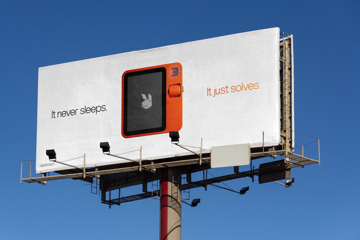 theaddrop's tweet image. I made this billboard ad for rabbit r1 in San Jose.
Here’s exactly how I did it ↓