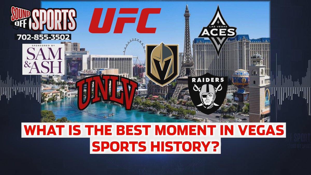 silverstsports's tweet image. Vegas fans...
What is the greatest sports moment in Las Vegas history?
Sound off now!
📺: Sound Off Sports
📷: (702) 855-3502