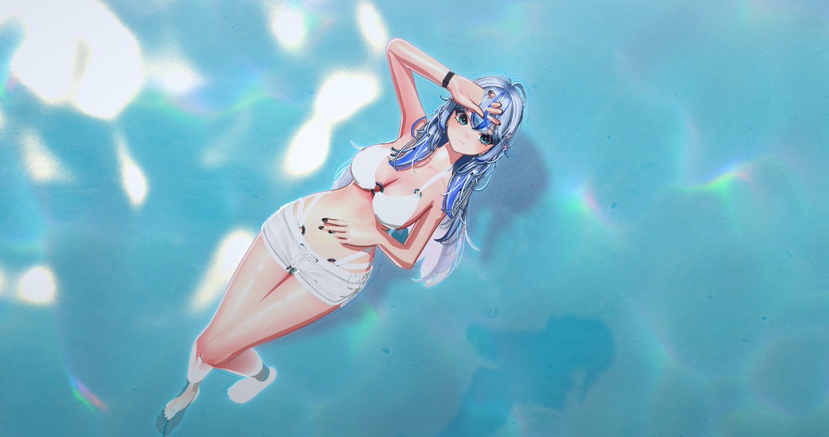 [윤이제]  
윤이제님  비키니 의상 리깅 와루도 컨버팅💙    

- 아바타 편집   
- 헤어 텍스쳐링  
- CFX 
- 와루도 닐로툰 컨버팅   

#Warudo #Nilotoon #MagicaCloth #EZEART #YunEze1017 #VLYZ