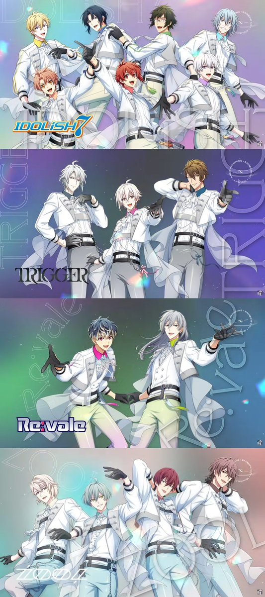 iD7_Content's tweet photo. Happy 07.07 from Rainbow City 🌈
What a great day to be an IDOLiSH7 fan ✨
(Open to see the full image😍) https://t.co/GsCEsrGLDo