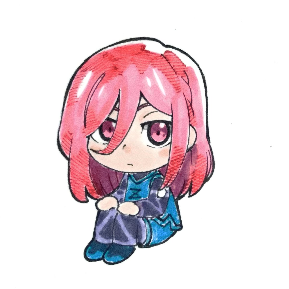 AndonyStrawhat's tweet image. Mi hermana no para de pedirme dibujos de Chigiri...