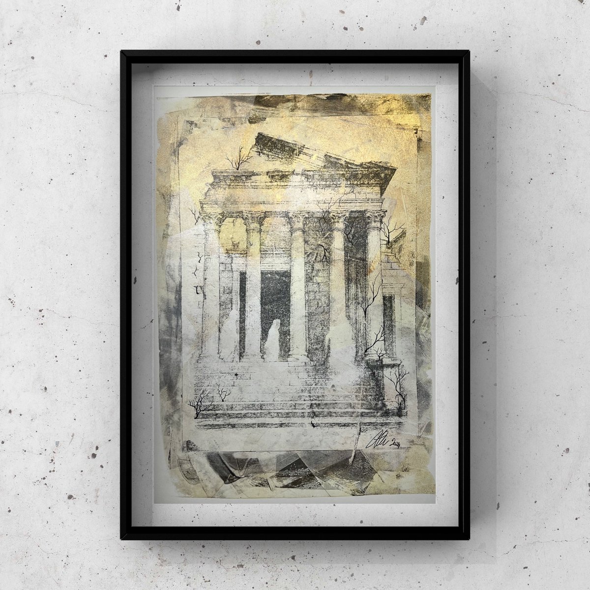 MLRart78's tweet photo. Il mio omaggio al Capitolium di Brescia è ora esposto nella collettiva Cultura popolare e paesaggio urbano, a cura dell'Associazione Artisti Bresciani. Vi aspetto dal 7 all’11 luglio! #arte #Brescia #ContemporaryArt 
Dettagli in bio 👀 https://t.co/KQ1MqReTtd
