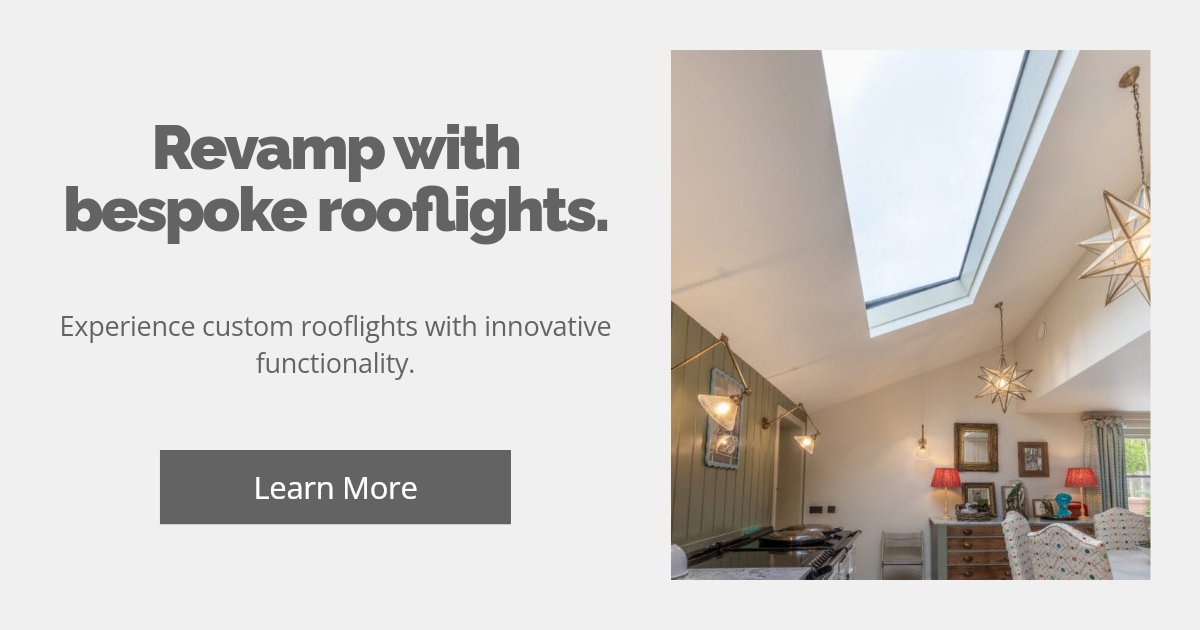 Ready to transform your space? Our bespoke rooflights offer unmatched design and functionality. Visit us at stellarooflight.co.uk!