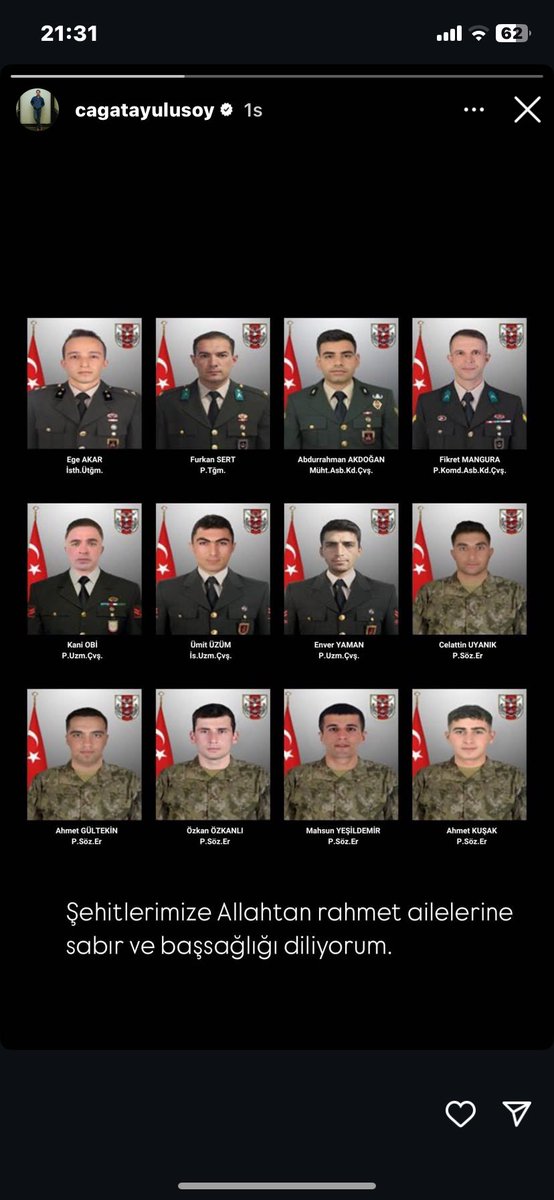 biz senden raziyiz teroru degil sehitlerimizi paylasiyor