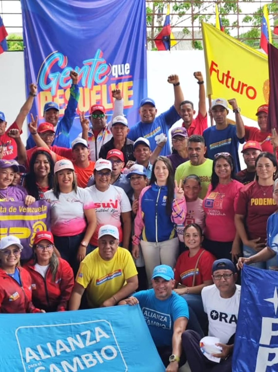 Este viernes #11Jun, iniciamos otra campaña admirable de cara a las elecciones municipales del próximo #27Jul 🗳️

Estamos con cada candidato y candidata del Gran Polo Patriótico, rumbo a la VICTORIA!