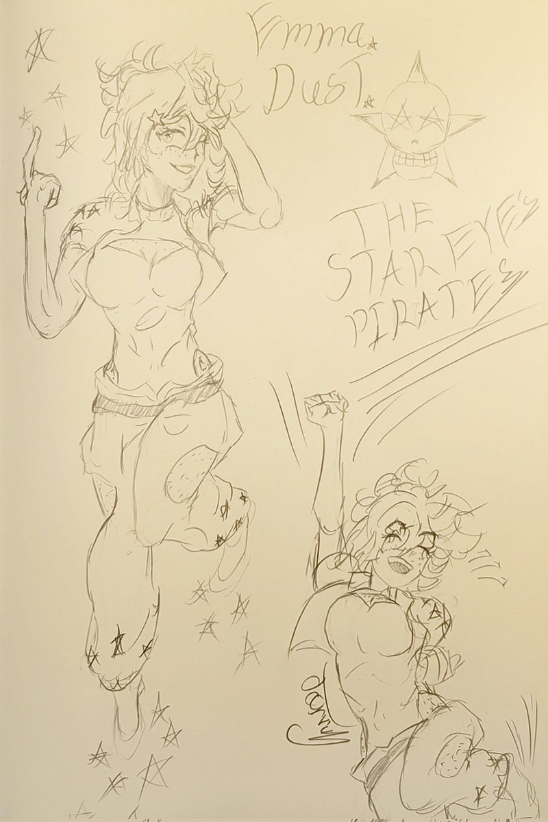 Emma Dust- Captain of The Star Eyes
Daily art #14
#ocart #oc #onepieceoc