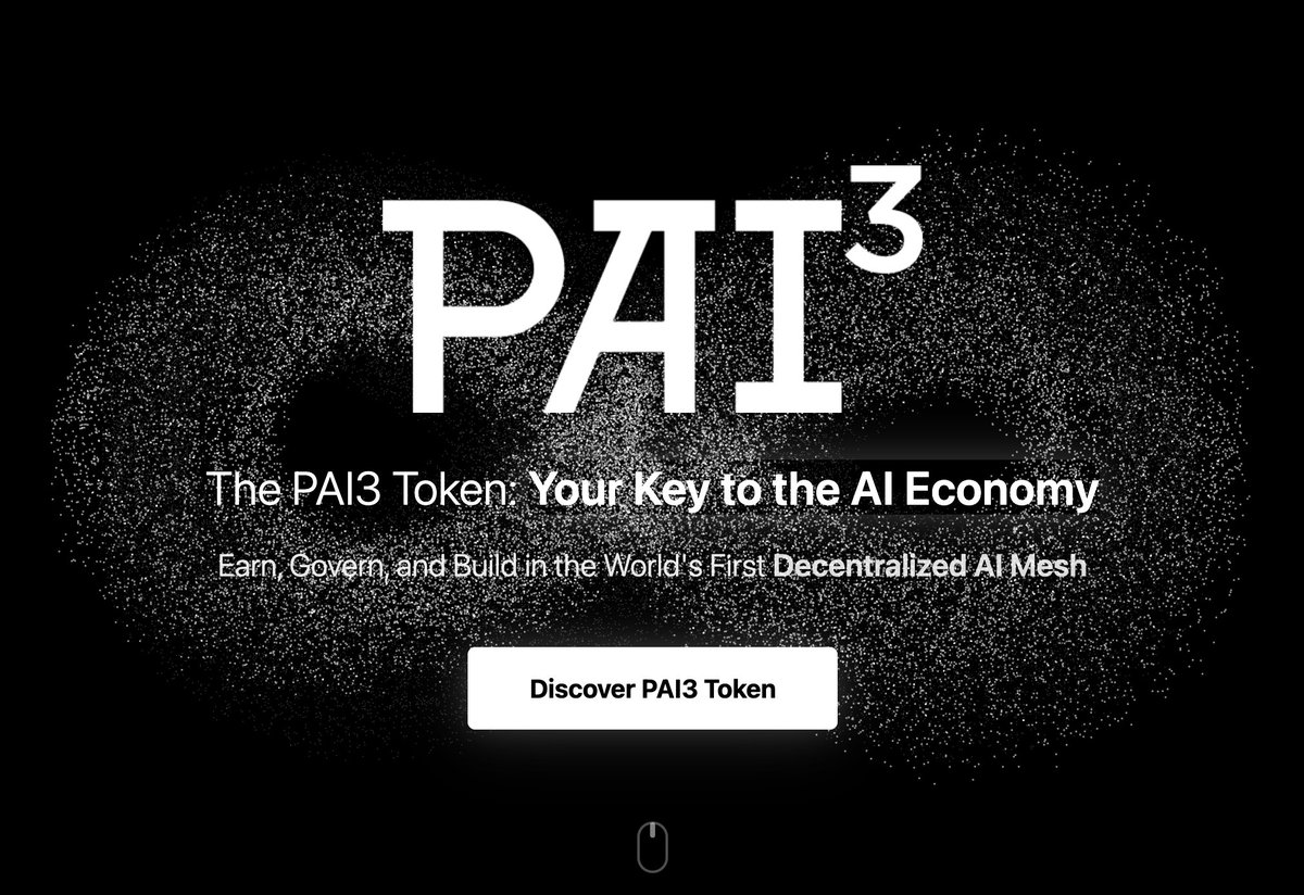 It’s always a joy to test advanced AI tools we’d love to see in the PAI3 ecosystem.

Our team just tried out <a href="/lovable_dev/">Lovable</a> - and we loved it!! 🙌
Check out our freshly launched PAI3 Token page built with it:
🔗 pai3ai-token-page.lovable.app

What else would you like to see there? Drop