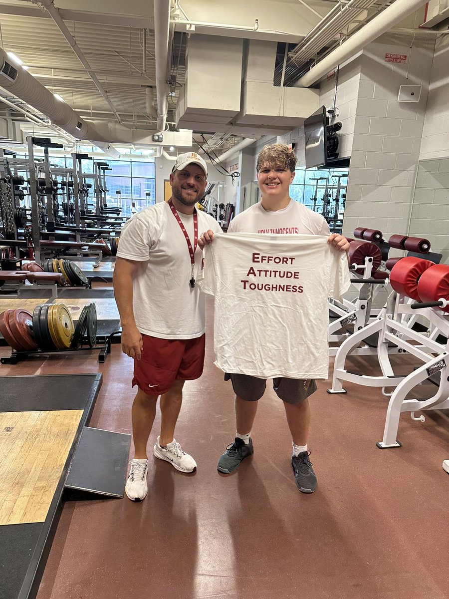 Week 4 E.A.T. Player of the week is Vance Lane!