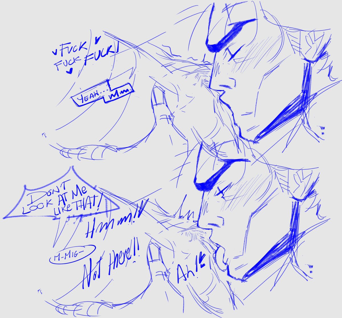 HexeyDuh's tweet image. The sketch from P13 on Patreon!
Too good not to share 😮‍💨