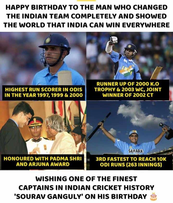 srv76992's tweet photo. Happy Birthday Dada 🎂🎈🎉🎁
#HappyBirthdayDada
@SGanguly99 https://t.co/GtuluXkgoA