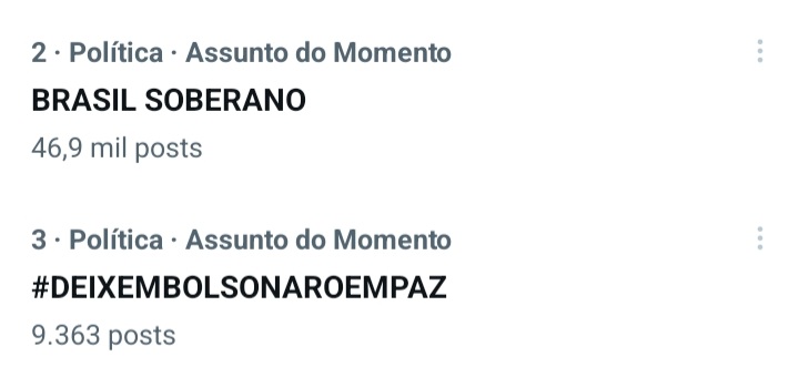 A tacaaa que os patriotários vira-latas estão levando !!!
Aqui é Brasil, acabou pohaaa !!!

BRASIL SOBERANO