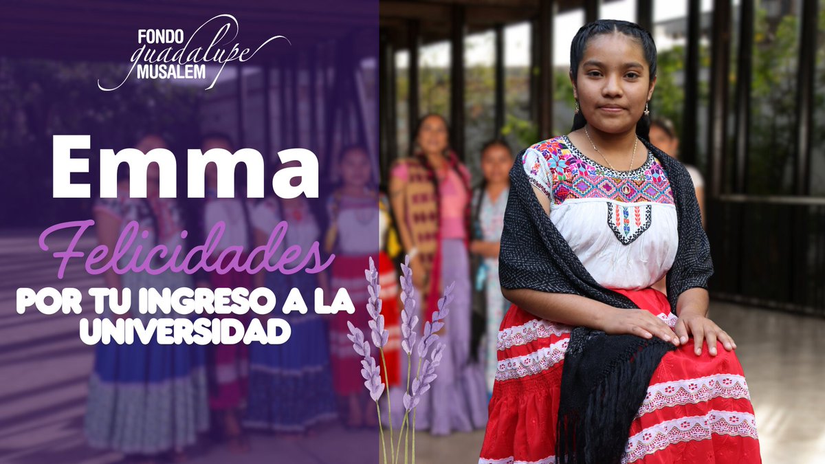 🌟🎓 ¡Muchas felicidades, querida Emma! 🎓🌟

Qué alegría tan grande saber que inicias esta nueva etapa en el Instituto Tecnológico de Oaxaca, estudiando la Licenciatura en Contaduría Pública. Este logro refleja todo tu esfuerzo y tu constancia.

#SíALaEducaciónDeLasMujeres