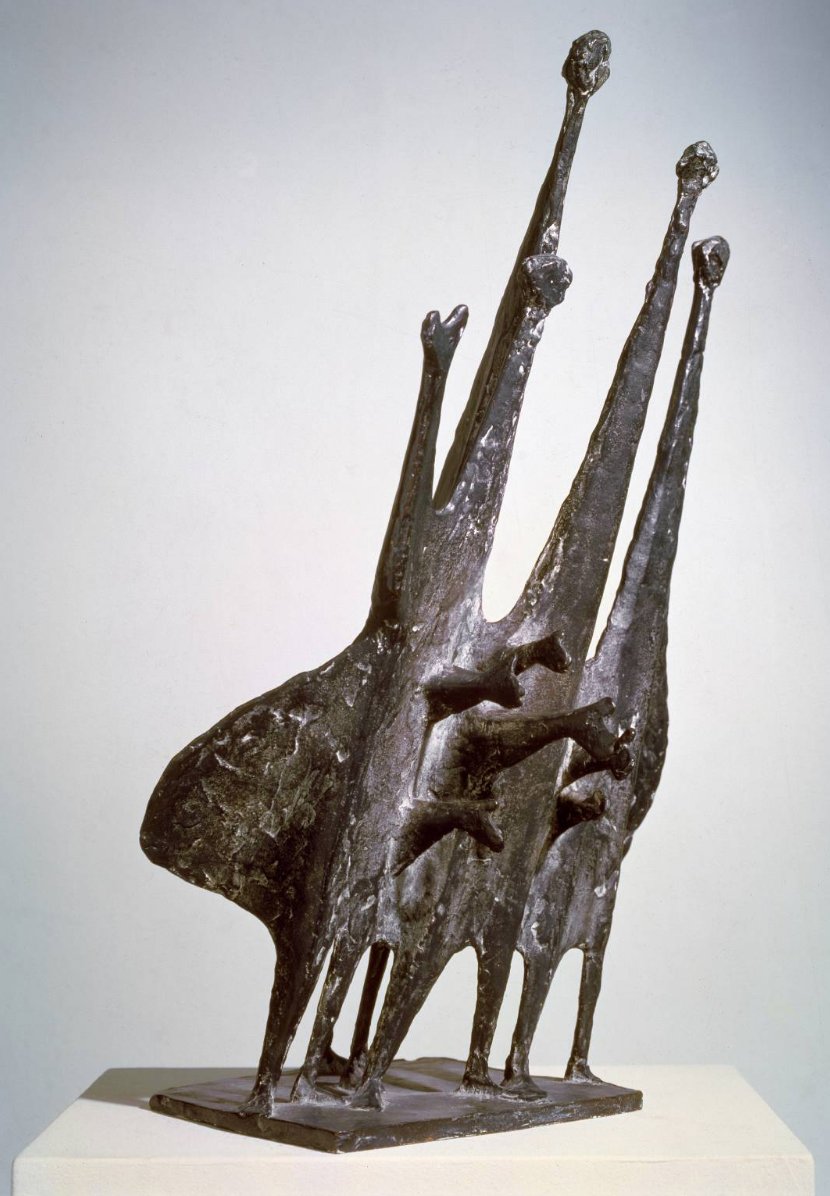 "Gente en el viento" (1950), de Kenneth Armitage (Reino Unido 🇬🇧, 1916-2002).

#Arte #Escultura #KennethArmitage