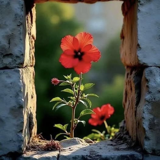 Bloom anywhere...🦋🌞