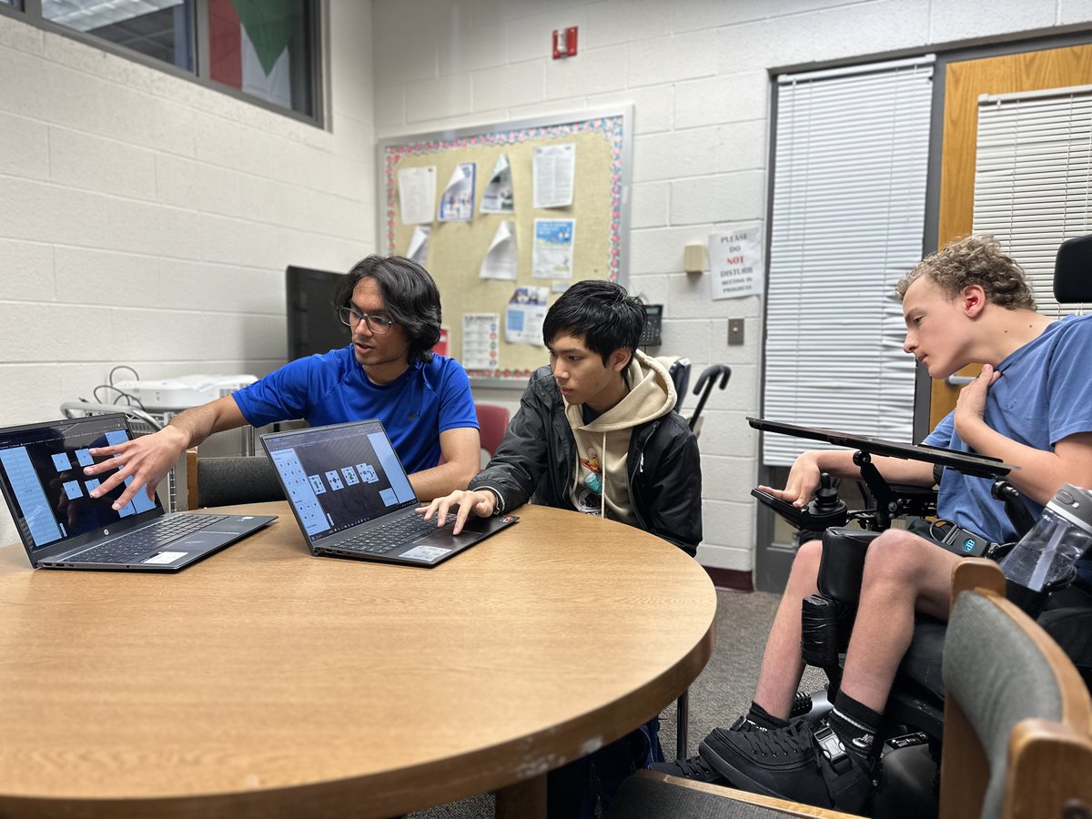 This past spring, EV 7th grader Carter needed a better way to show his math work. Caring educators &amp; CVHS Computer Science students teamed up—not to find an app, but to build one.

A true POE showcase of critical thinking, empathy &amp; problem-solving.🦅

#PortraitOfAnEagle #CVProud
