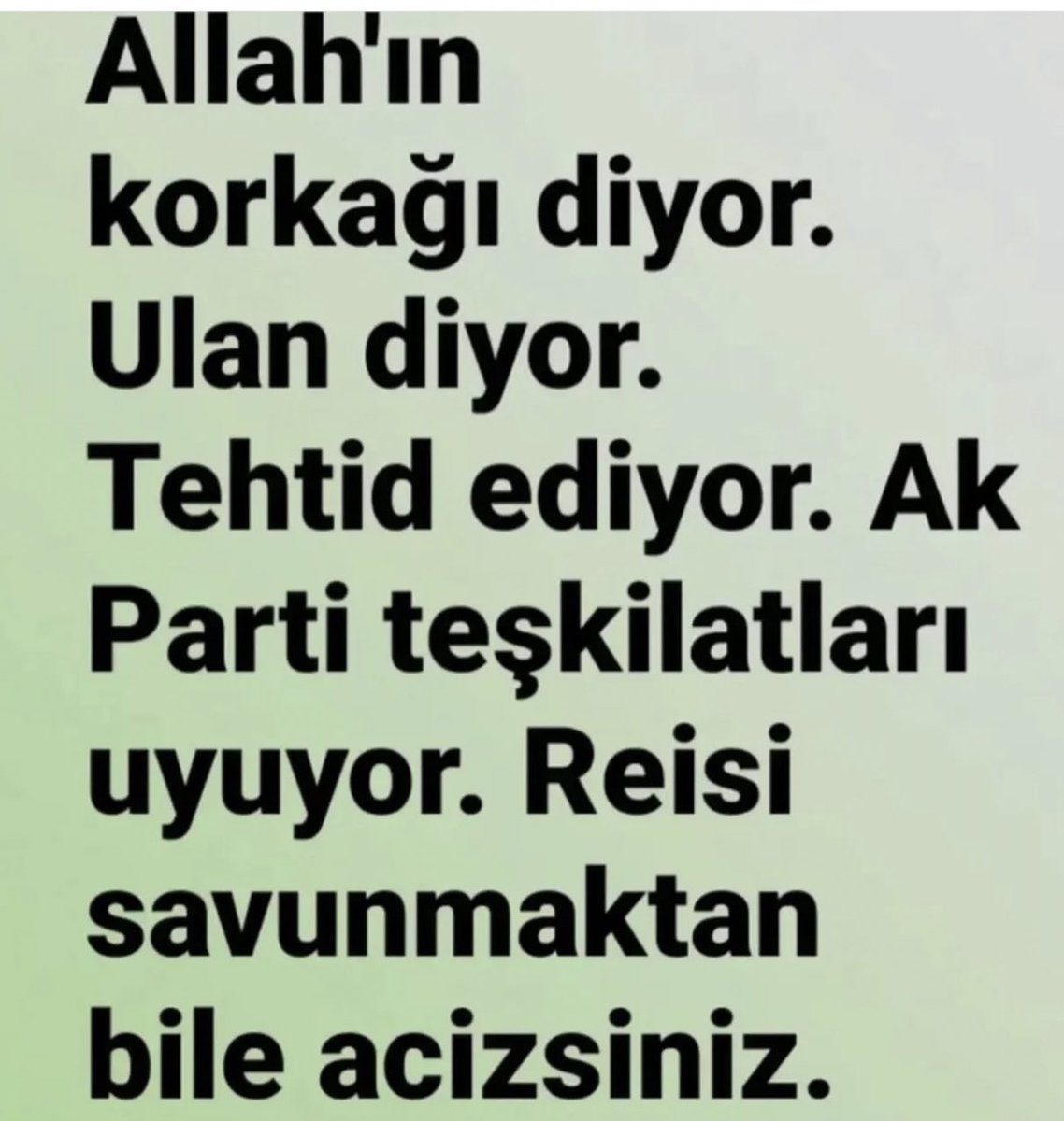 Bugün savunmuyorsanız ne zaman savunacaksınız ??