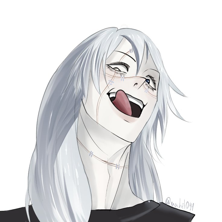 mahit099's tweet image. I really enjoyed redrawing the official art ^_^
#mahito #JijutsuKaisen