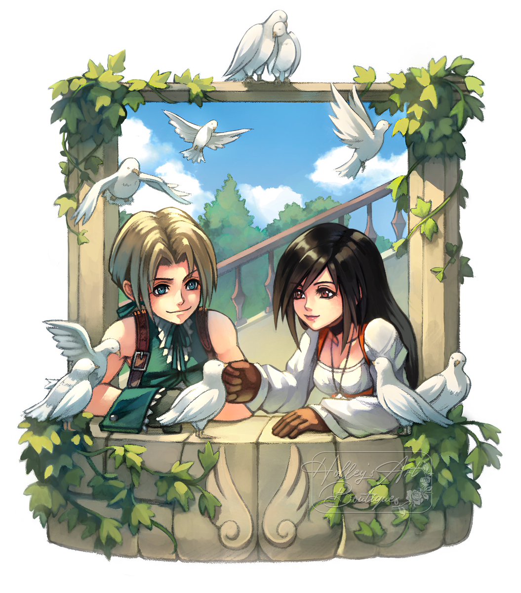 Zidane and Garnet🕊️  #FFIX25FanArt