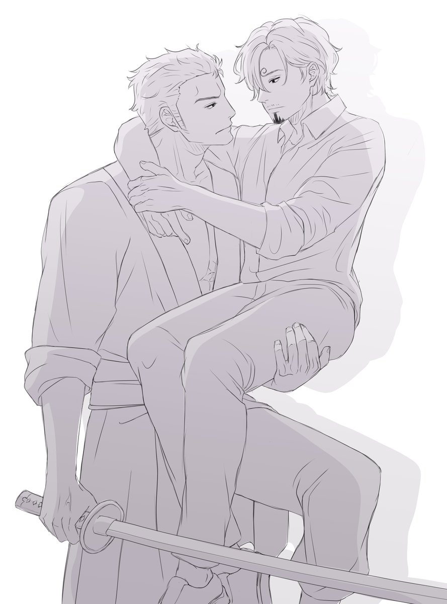 aari_arts's tweet image. Mayyyybe I´ll color it. Someday.

#onepiece #zoro #ゾロ #sanji #サンジ #zosan #ゾロサン