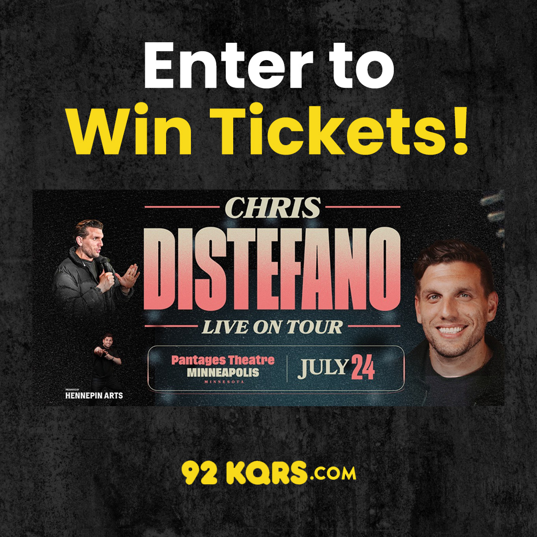 Get entered to win tickets to catch comedian Chris Distefano at Pantages Theatre on July 24th!

➡️ bit.ly/3ToYt7Z