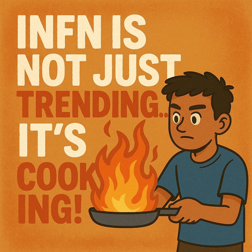 CharlesCha74648's tweet image. Guys @Infinit_Labs doesn’t sleep, and neither should you🧏🧏
Kaito  trenders move fast. INFN is moving faster.
The signal came, the price action followed.
You either ride with us now or watch the recap later.
#INFN #CryptoGems #Web3Warriors #KaitoLeaders