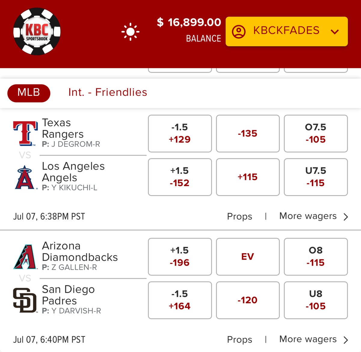 ☢️ SLEEPER NUKE IS FOUND FELLAS ☢️

LETS MAKE IT 3 IN A ROW HERE 🔥

Overall +56 Units on Dm’d Plays

My Ai Bot 🤖 will Dm the Play to everyone who Likes + Comments (Must be following <a href="/KFades0/">KFades</a> )

Sponsored by <a href="/KbcSportsbook/">KBC Sportsbook</a>