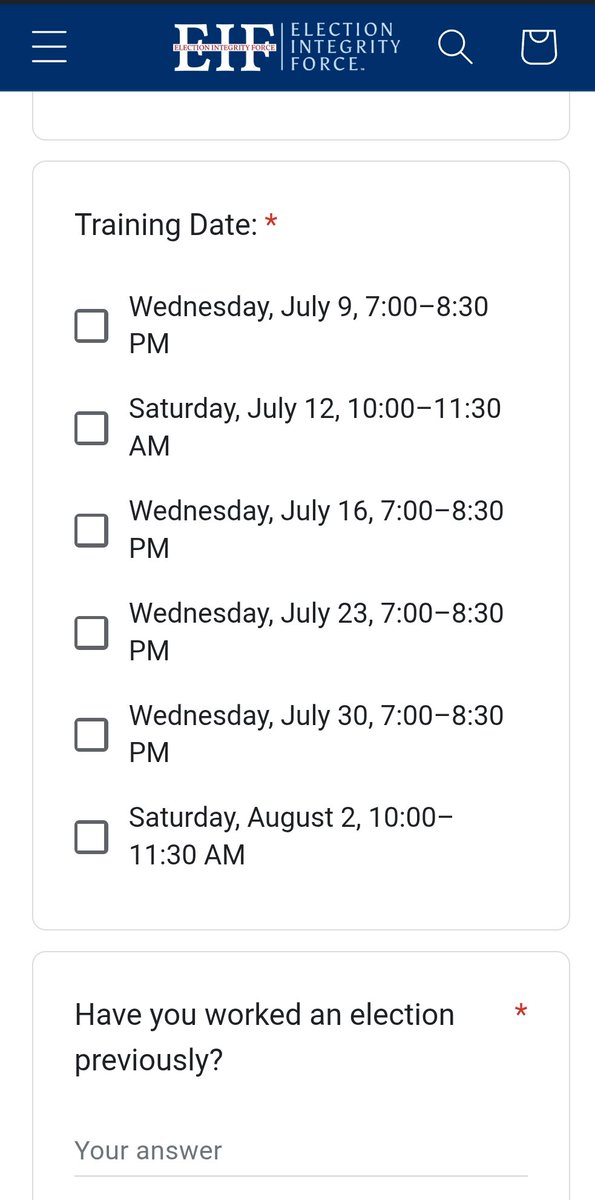 Real_EIF's tweet image. Get trained to be a Michigan Poll Challenger for the August election. Sign-up at electionintegrityforce.com/pages/poll-cha…
@MIGOP
@MichiganDems
@MI_Republicans