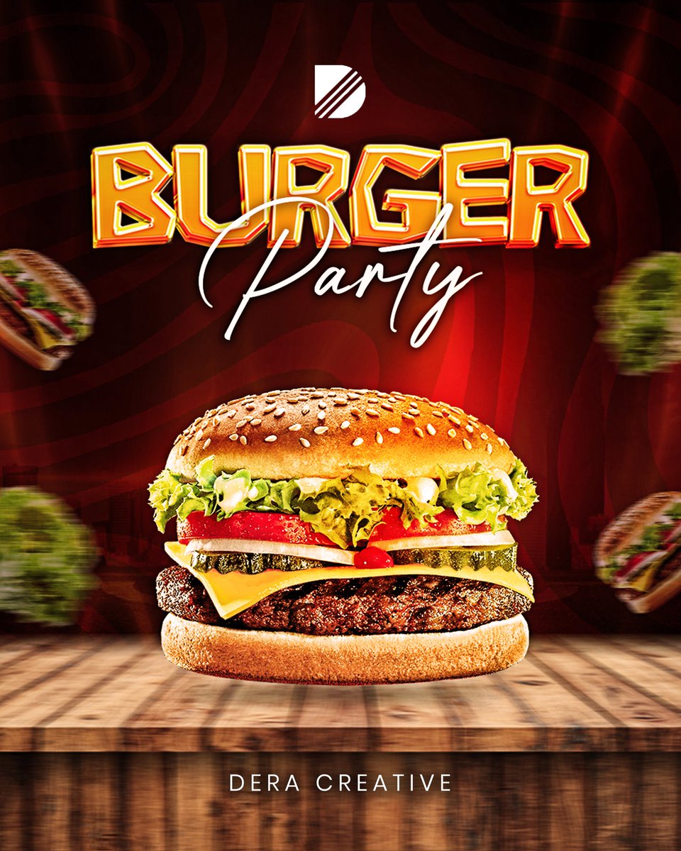Dera_graphics's tweet photo. Personal Burger Party Flyer Design I made 😉 DM for yours
.
.
.
.
#burgerfriday #foodie #GraphicDesign #graphicdesigner #partyflyers #summerevents #X #eventdesigns #picnic #burger #Trending https://t.co/47HgwsDTPJ
