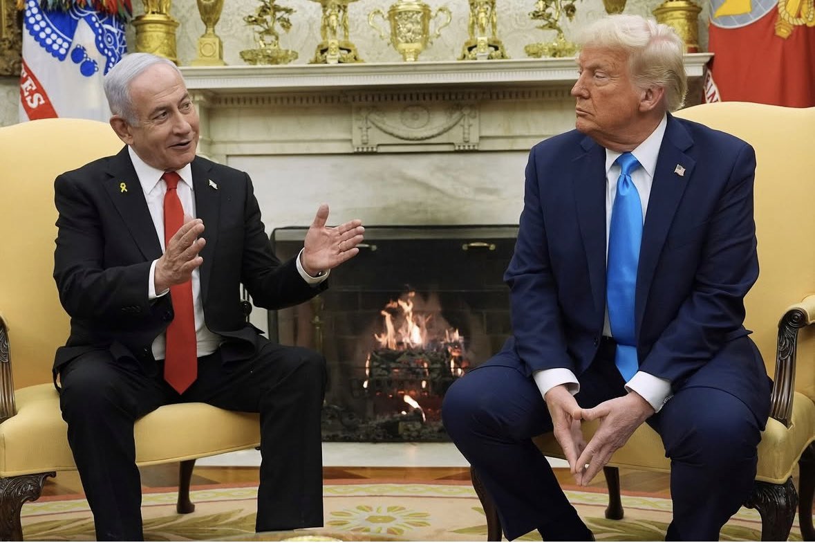 بينما يستمر العدوان في غزة، قام نتنياهو، المدان بجرائم الحرب، بزيارة واشنطن ثلاث مرات خلال الأشهر الستة الأولى من رئاسة ترامب. ؟ #نتنياهو #غزة_تنتصر "