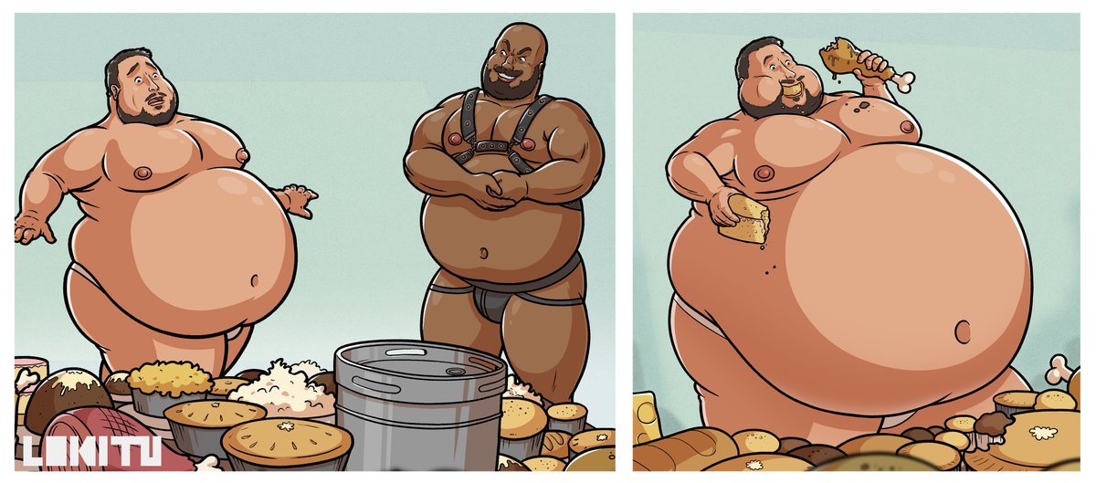 Fat_Bear before and after feasting (with a little help)
