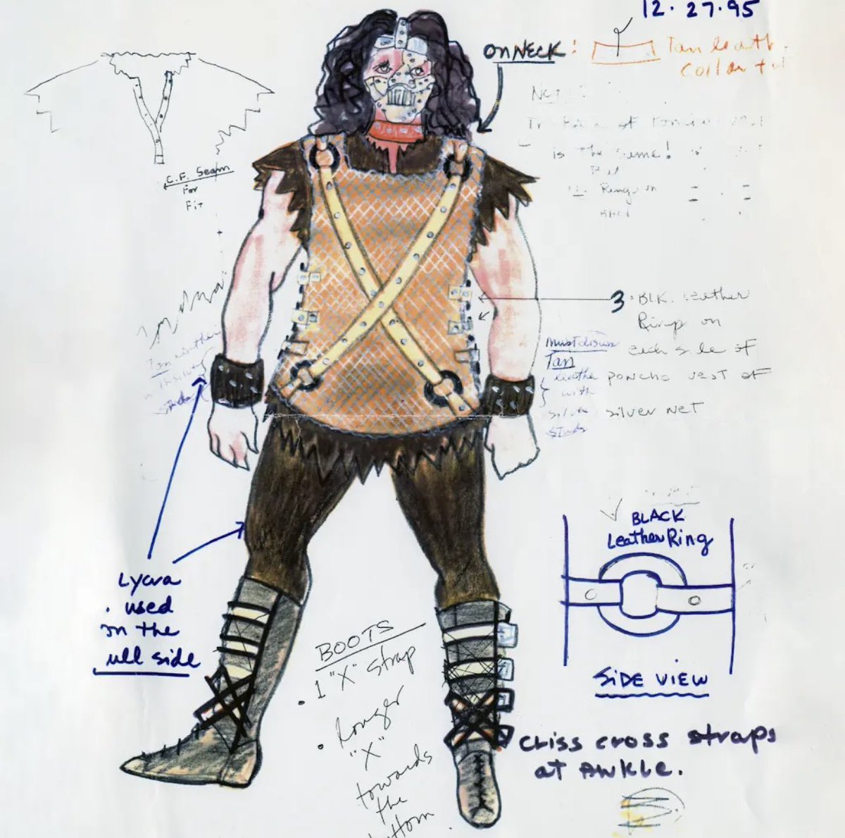 More WWF concept ART from the mid 90’s!
